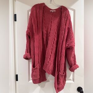 Dusty coral lounge sweater
